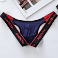 Miniatyrbillede 2 af 3: Mænds Seksuelle Thong Briefs - Perfekt Blue XL