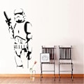 Miniatyrbild 1 av 3: Väggdekaler för pojkrum Star Wars-karaktärer Heminredning Väggdekaler Vardagsrum Bakgrundsvägg Sovrum Konstdekaler 57 * 28 cm-Perfet