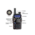 Pikkukuva 2 / 4: Uusi Walk Talk poliisin radiopuhelimille Skanneri Radio Vhf Uhf Dual Band Cb Ham Radio Transceiver-Perfet