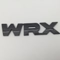 Miniatyrbillede 1 af 5: 3D Metal Crosstrek Awd Brz Forester Wrx Bilsticker til Bagagerummet - Perfekt black WRX