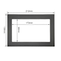 Miniatyrbilde 1 av 5: Universal 7 tommers 2Din Stereo Bil Audio Ramme Bilradio Android Spiller Modifikasjon Dekorativ Rammepanel Monteringstilbehør - Perfekt 173x98 212x138