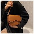 Miniatyrbillede 8 af 10: Skuldertaske Crossbody taske-Perfet brown