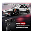 Miniatyrbild 3 av 5: Slidey Boys Vapor Slide Drift RC-bil, 2.4G Hög Hastighet Driftbil, med Svanspray - Perfekt ae86