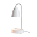 Miniatyrbilde 1 av 5: Elektrisk Stearinlys Smeltebordlampe Retro Stearinlys Oppvarmingslampe Sikker Stearinlys Smeltevarmer Lys Dimmebryter for Soveromsdekorasjon-Perfekt White US Plug