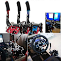 Pikkukuva 2 / 5: 14-bittinen PC USB -käsijarrusimulaattori kilpa-ajopeleille G27/g29 T500 Fanatec osw Dirt Rally -Perfet BLACK