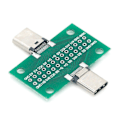 Pikkukuva 5 / 5: Uros-naaras Type C -testi PCB-levy, yleiskäyttöinen levy USB 3.1 -portilla 20,6 x 36,2 mm, testilevy P-Perfetillä