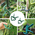 Miniatyrbillede 9 af 10: 50 stk Tomatclips Trellis clips 6CM X 4,5CM - Perfet 6cm x 4.5cm