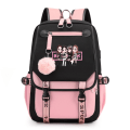 Pikkukuva 1 / 2: USB suuren kapasiteetin BLACKPINK printed reppu dancing 4 - Perfet