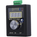 Miniatyrbillede 4 af 6: Signalgenerator 0-10v/0-4-20ma Strømspændingssimulering Håndholdt signalgenerator Indbygget lithiumbatteri Til Plc Panel Debugging Sort Praktisk