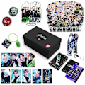 Miniatyrbillede 2 af 5: Stray Kids New Album Maxident gaveæskesæt Kpop Merchandise Photocards Nøgleringe-nøglering gaver til Skz Fans - Perfet C