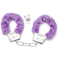 Miniatyrbilde 5 av 5: Håndjern leketøy Metall Håndjern med 2 nøkler for Cosplay Politi Rollelek leketøy-Perfekt Purple