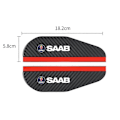 Miniatyrbillede 4 af 5: 2 stk. Bilspejl Carbonfiber Regnbeskyttelse til Saab 9-2X 9-3 9-5 9-7x 9-7 9-4x Autodele - Perfekt