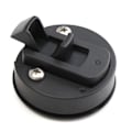 Pikkukuva 2 / 5: 6X Slam Latch Hatch Pyöreä Vetolukko 1/2 Tuuman Oven Vaihto M1-63 RV Marine-Perfet