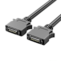 Pikkukuva 1 / 5: SCSI CN14/20/26/36/50 MDR Uros-Uros Signaalinsiirtokaapeli Yhteensopiva Nauha-asemien ja Skannerien Kanssa, 1,5m-Perfet Snap CN26P 2m