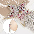 Miniatyrbillede 2 af 5: Kvast Nipple Paste Cover Sequin Stickers Linrie Patch Intimates Nipple-Perfet A24