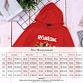Miniatyrbild 10 av 10: Roblox Hoodie för barn Ytterkläder Pullover Sweatshirt - Perfet black 130