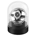 Miniatyrbild 1 av 5: Automatisk klockuppdragare för automatiska klockor Box Automatisk uppdragare Förvaringsdisplay Case Box Silver (Utan klocka)-Perfet 0 0