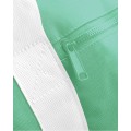 Miniatyrbild 3 av 4: Bagbase Plain Varsity Barrel/Duffle Bag (20 liter) - Perfet Mint Green/Off White One Size