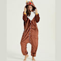 Miniatyrbillede 1 af 5: Ny Sådan Træner Du Din Drage Nat Fury Tandløs Cosplay Kostumer Pyjamas Badekåbe Kvinder Mænd Nattøj Varm Tyk Jumpsuits-Perfekt C S