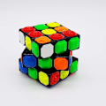 Miniatyrbilde 3 av 3: Magisk kube 3 x 3 x 3 taktil magisk kube for blinde 3D preget blindeskrift fingeravtrykk rask magisk kube - Perfet