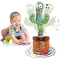 Miniatyrbilde 1 av 6: Talking Cactus Toy gjentar det du sier - Perfet