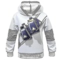 Miniatyrbilde 6 av 6: 2023-dj Marshmello Kids White 3d-trykt skjortesett Halloween Carnival Party Costume R_a - Perfet 140cm