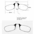 Miniatyrbild 6 av 6: bekväm nyckelring Mini Nose Clip Läsglasögon + Case Thinoptics Style - Perfet Strengthen 1.00