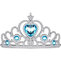 Miniatyrbilde 2 av 6: Prinsesse Elsa kjole + hodeplagg/flette/hansker - Perfekt 140 cl