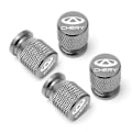 Miniatyrbillede 1 af 5: Bil Hjul Dæk Ventil Hætter Dæk Stamme Dækker Lufttæt Vandtæt Kompatibel med CHERY TIGGO 3 4 5 7 PRO 8 Biltilbehør - Motorkøretøj Hjul - Perfet silver