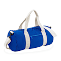 Miniatyrbillede 2 af 2: Bagbase Plain Varsity Barrel / Duffle Bag (20 liter) - Perfet Bright Royal/off White One Size