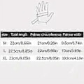 Miniatyrbillede 4 af 5: Vandtætte Handsker til Mænd, Ultimative Vinteropvarmede Vindtætte Handsker - Perfekt 043deep blue XL