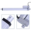 Pikkukuva 5 / 5: 12V Yhteensopiva 1500N Iskunpituus 200-750mm Lineaarinen Toimilaite Nostin Sähkömoottorin Kiinnike-Perfet 350mm