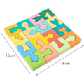 Miniatyrbild 3 av 6: Pussel Shape Assembly Pedagogiskt spel Barns kognitiva pussel - Perfet