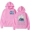 Miniatyrbilde 1 av 5: Juice Wrld Rapper Hetter - Street Fashion Gensere for Menn og Kvinner - Populære Hip Hop Gensere - Oversized Vintergensere med Lange Ermer - Perfekt 5 XXL