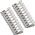 Pikkukuva 1 / 5: Set 20 pyykkineulaa, 4,5 cm pienet metalliset pyykkineulat ruostumatonta terästä - Perfet