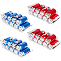 Miniatyrbillede 2 af 2: SMARTAKE Sodavandsdåser, 4-Pack Køleskab Organizer
