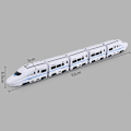 Miniatyrbild 9 av 10: Train Toy High Speed ​​Railway 3 BIL - Perfet 3 car