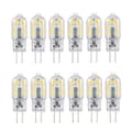 Tomshine G4 LED-lampor (12-pack, varmvitt ljus)