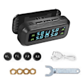 Miniatyrbilde 1 av 5: Dekktrykkovervåkingssystem for campingvogn/tilhenger med 4 eksterne sensorer, RV TPMS-Perfekt