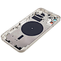 Miniatyrbilde 4 av 5: Kompatibel med iPhone 12 6.1 tommer Bak Batteri Deksel + Midtre Plate Ramme + Sideknapper Erstatningsdel - Perfekt Style D