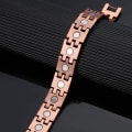 Miniatyrbild 3 av 5: Koppararmband för män Magnetic Ear Style, Koppararmband med superstark magnet, justerbar storlek,- Perfet
