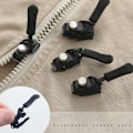 Miniatyrbillede 1 af 8: 10-delt lynlås reparationssæt, Universal Quick Fix, lynlås udskiftning, ødelagt spænde, DIY syværktøj - Perfekt L