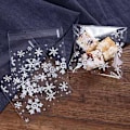 Miniatyrbild 2 av 6: 200 stycken Snowflake självhäftande självförslutande påse Snowflake Cr - Perfet