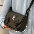 Miniatyrbilde 2 av 6: Kawaii Sanrio Black Beauty Cambridge Bag underarmsveske A-Kuromi