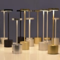 Miniatyrbilde 3 av 6: Trådløs bordlampe, oppladbart batteri metall aluminium - Perfet