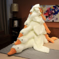 Miniatyrbillede 8 af 10: Gåse Pude Dukke Fyldt Tæppe 130CM 130cm 50cm