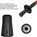 Miniatyrbillede 2 af 5: 4 stykker gummispidser til vandrestave 11 mm gummispidser 2 par- Perfet