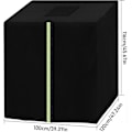 Miniatyrbillede 2 af 5: IBC Dækken, Vandtank IBC Container Presenning, 420D IBC UV Beskyttelse / Regnvandsbeskyttende Hættedækken, med Åbningslynlås - Perfekt