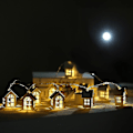 Miniatyrbillede 5 af 5: Jul Led String Lights House Shape Powered Festival Home Decor | Fruugo Au - Perfet