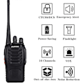 Miniatyrbillede 2 af 5: 12-pak genopladelige walkie-talkier til teamkommunikation lang rækkevidde - Perfekt